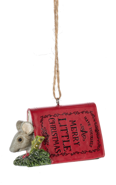 Mouse Storybook Ornaments
