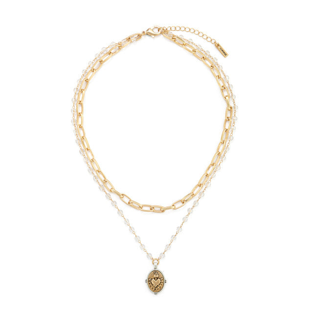 Sacred Heart Necklace - Gold or Silver