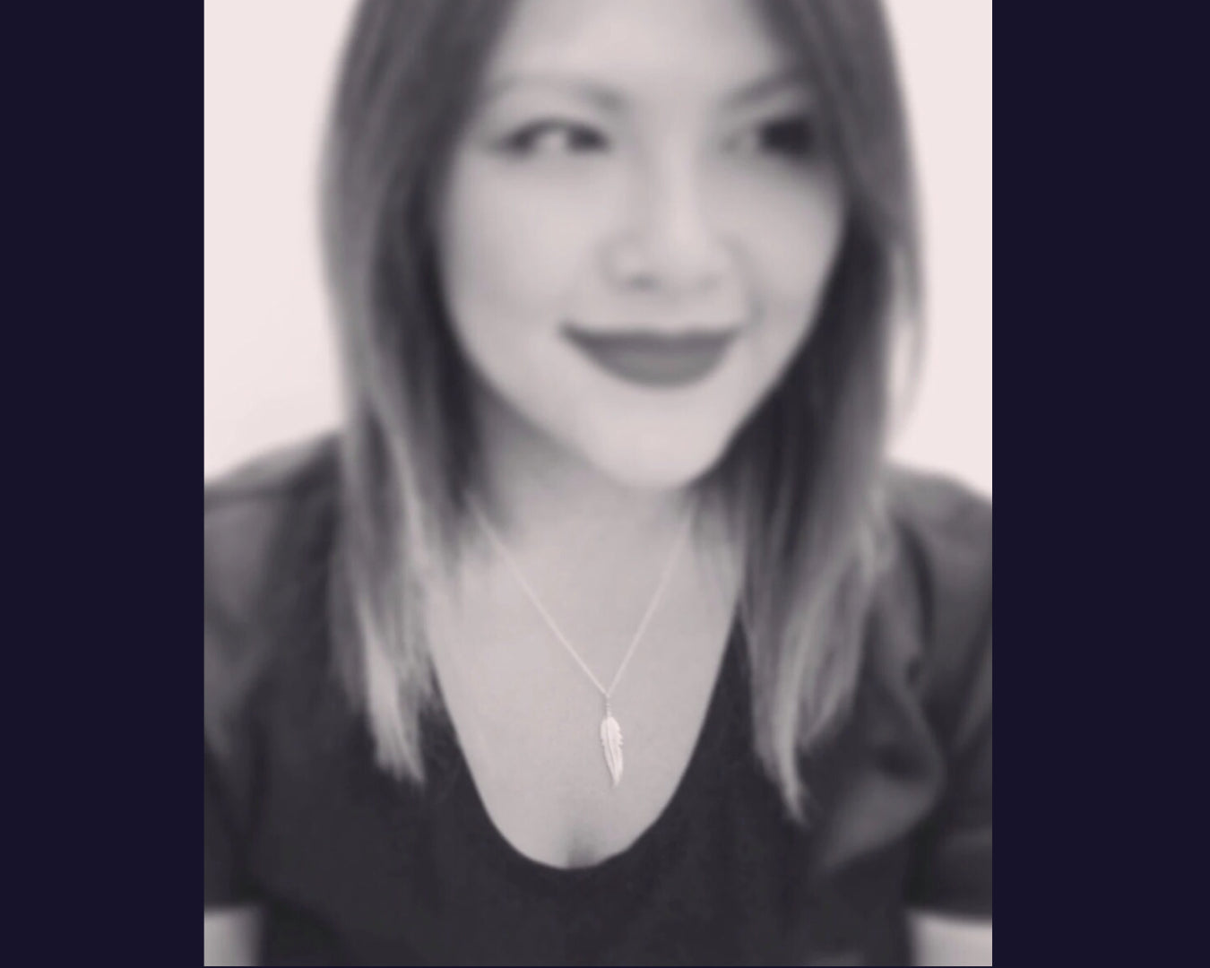 Sterling Silver Feather Necklace