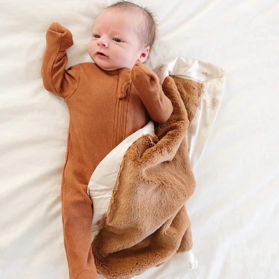 Saranoni Cedar Satin Back Mini Blanket