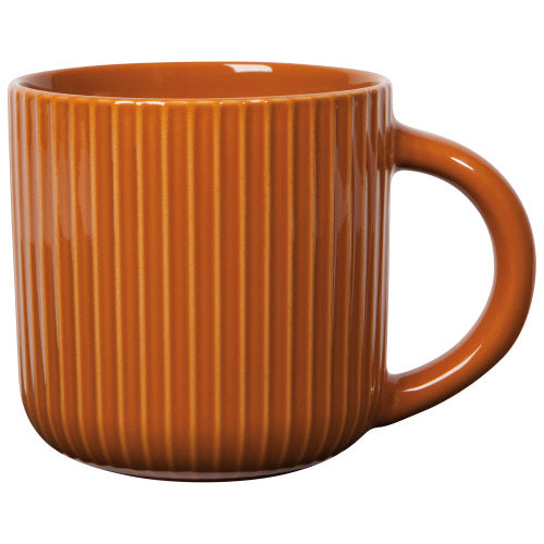 Fluted Mugs Cognac