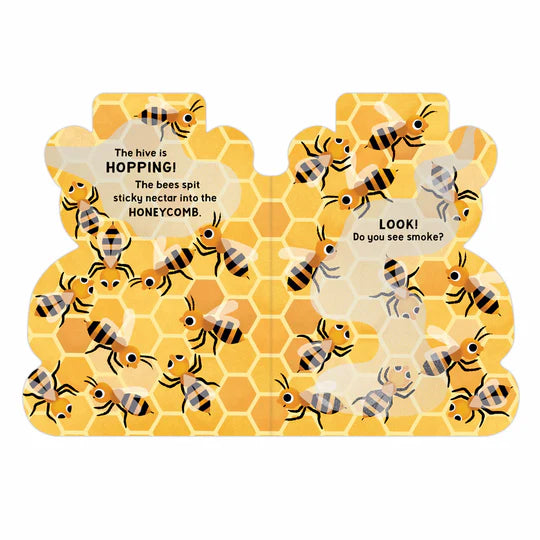 The Honey Bear Hive Shaped Board Book