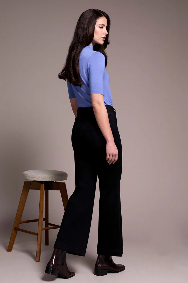 Tribal Brooke Comfort Stretch High Rise Palazzo Trousers