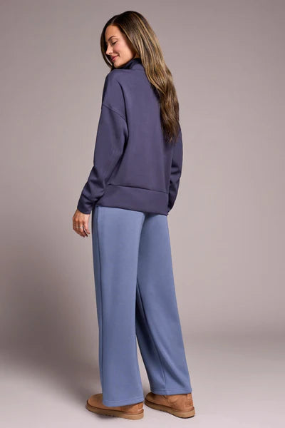 Tribal Long Sleeve Funnel Neck Top