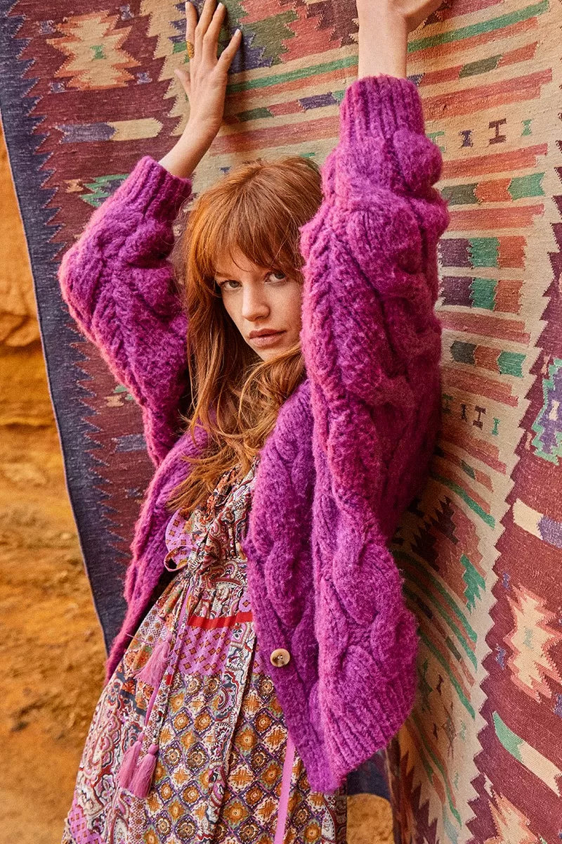 Molly Bracken Twisted Cardigan