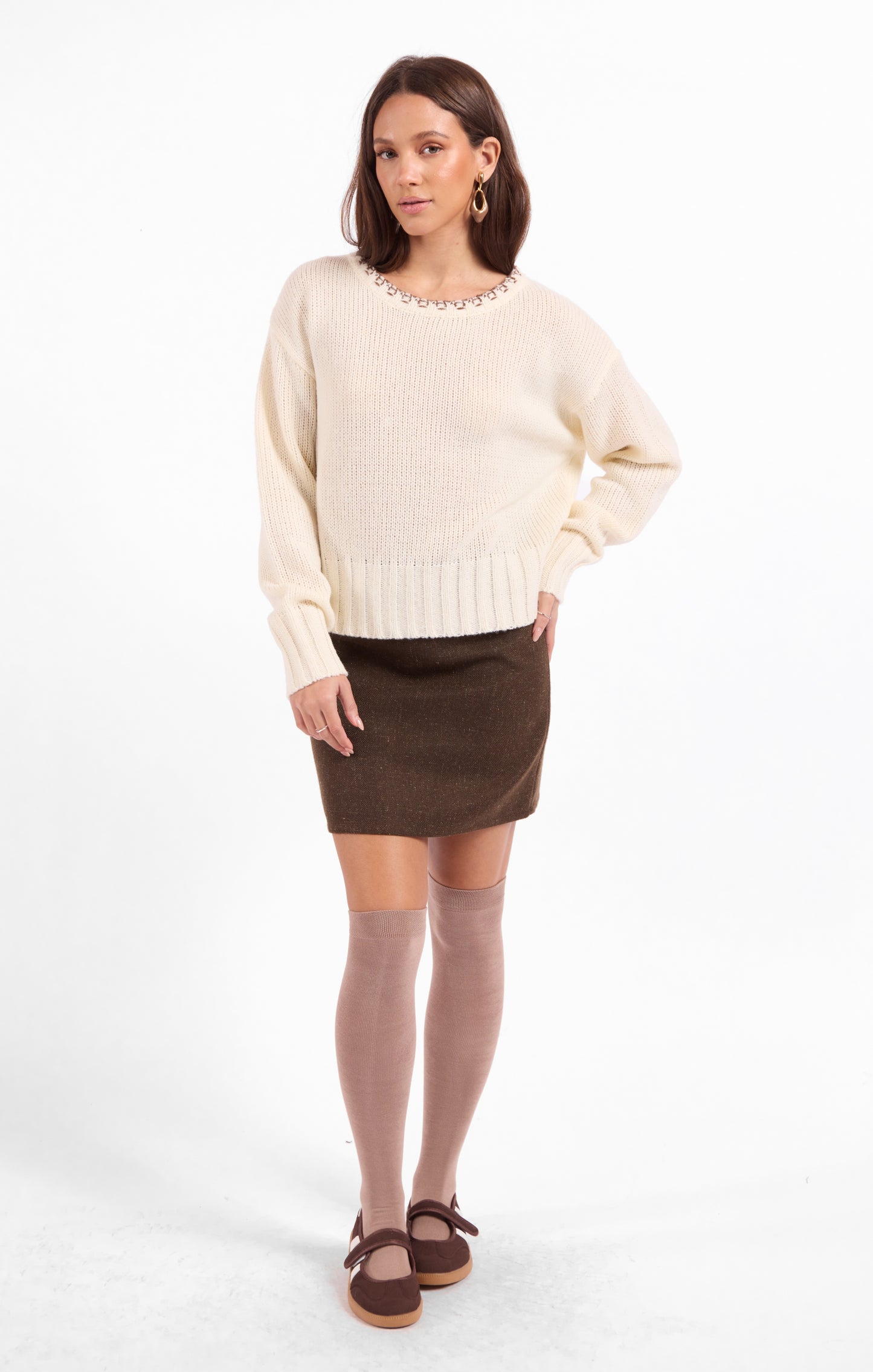 Sage The Label Bookshop Sweater