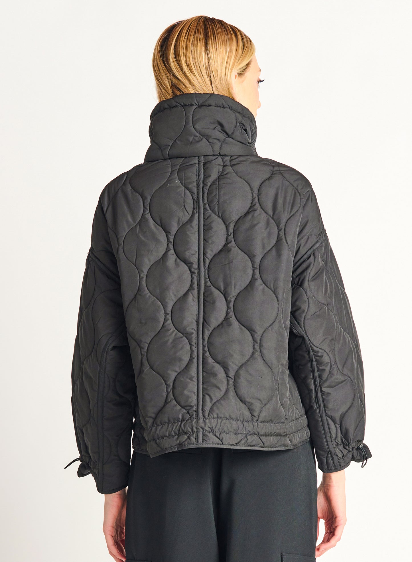 Dex Quited Drawstring Puffer Coat