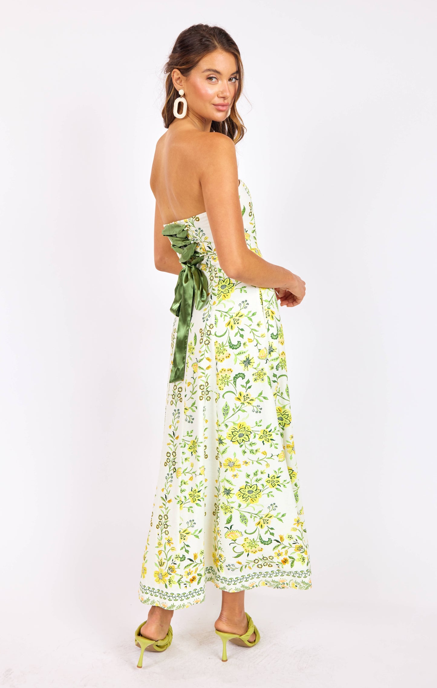 Sage The Label Dandelion Dreams Tube Maxi Dress