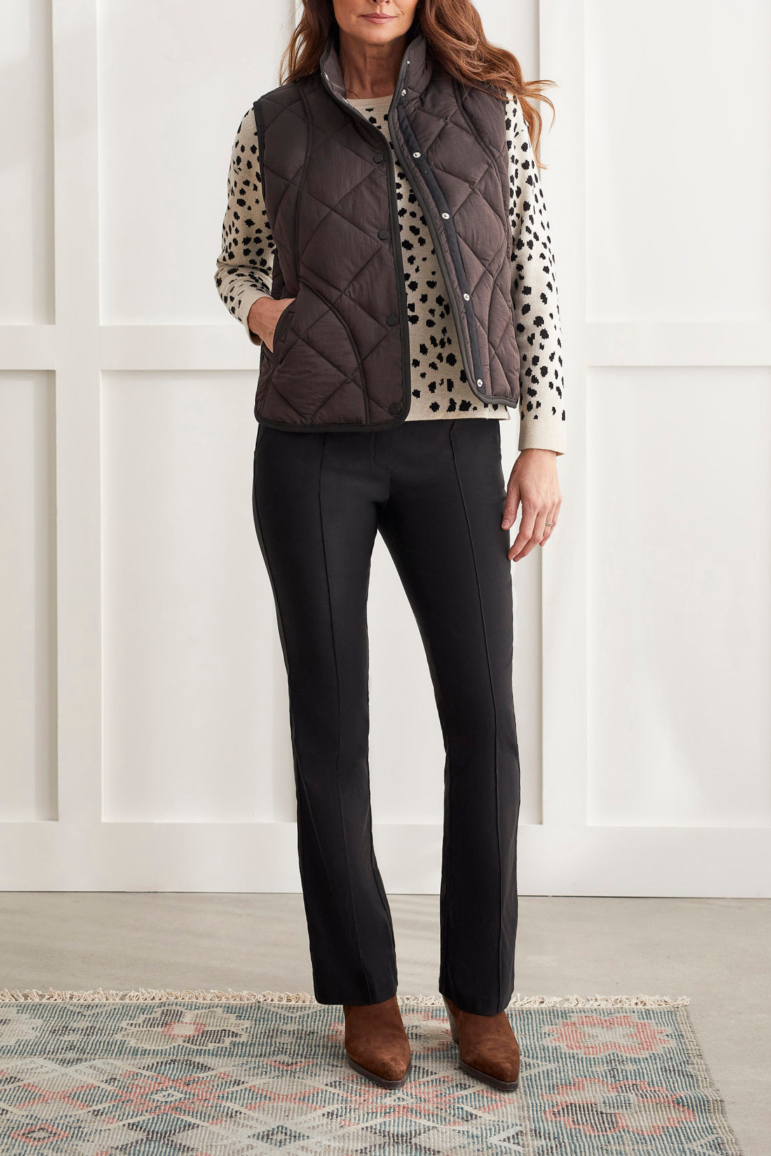 Tribal A-Line Puffer Vest