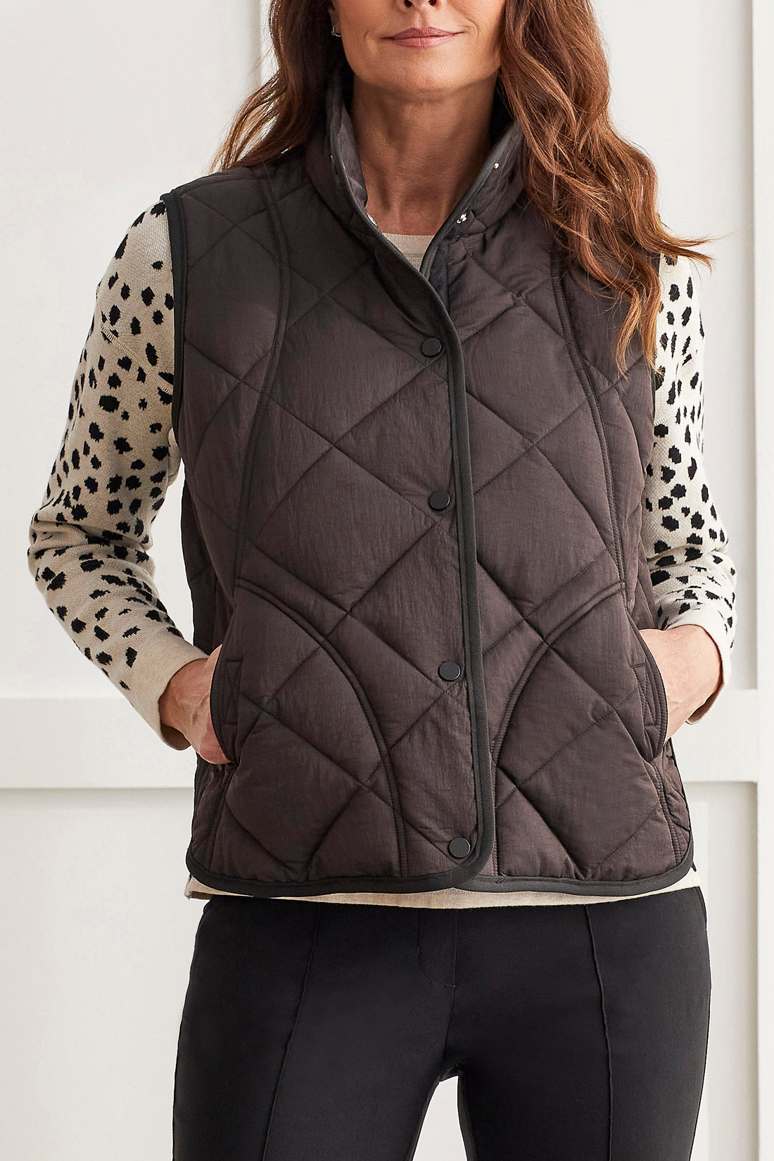 Tribal A-Line Puffer Vest