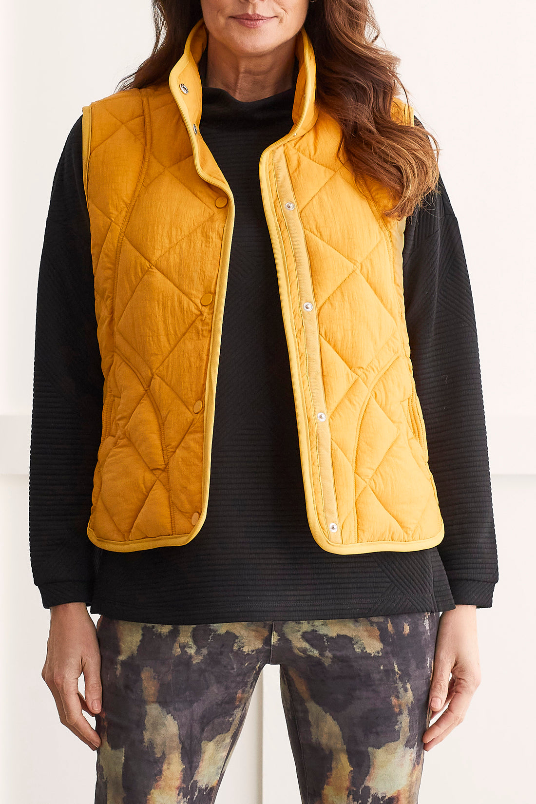 Tribal A-Line Puffer Vest