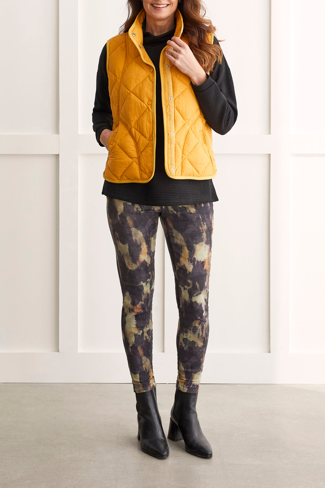 Tribal A-Line Puffer Vest