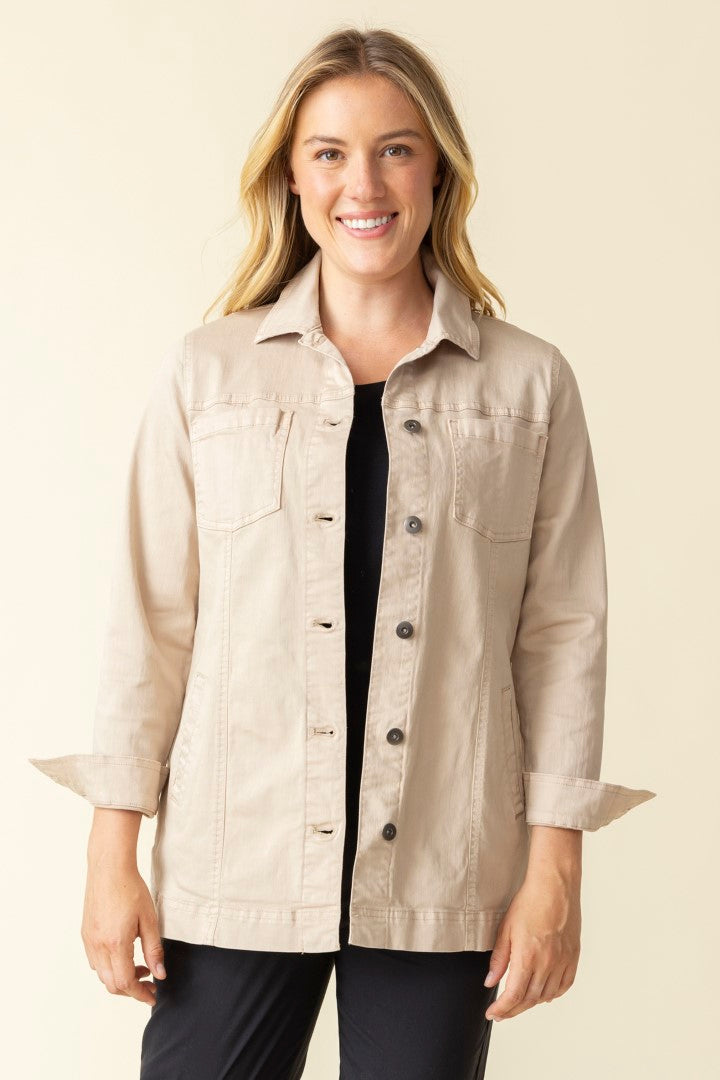 Habitat Stretch Denim Boyfriend Jacket