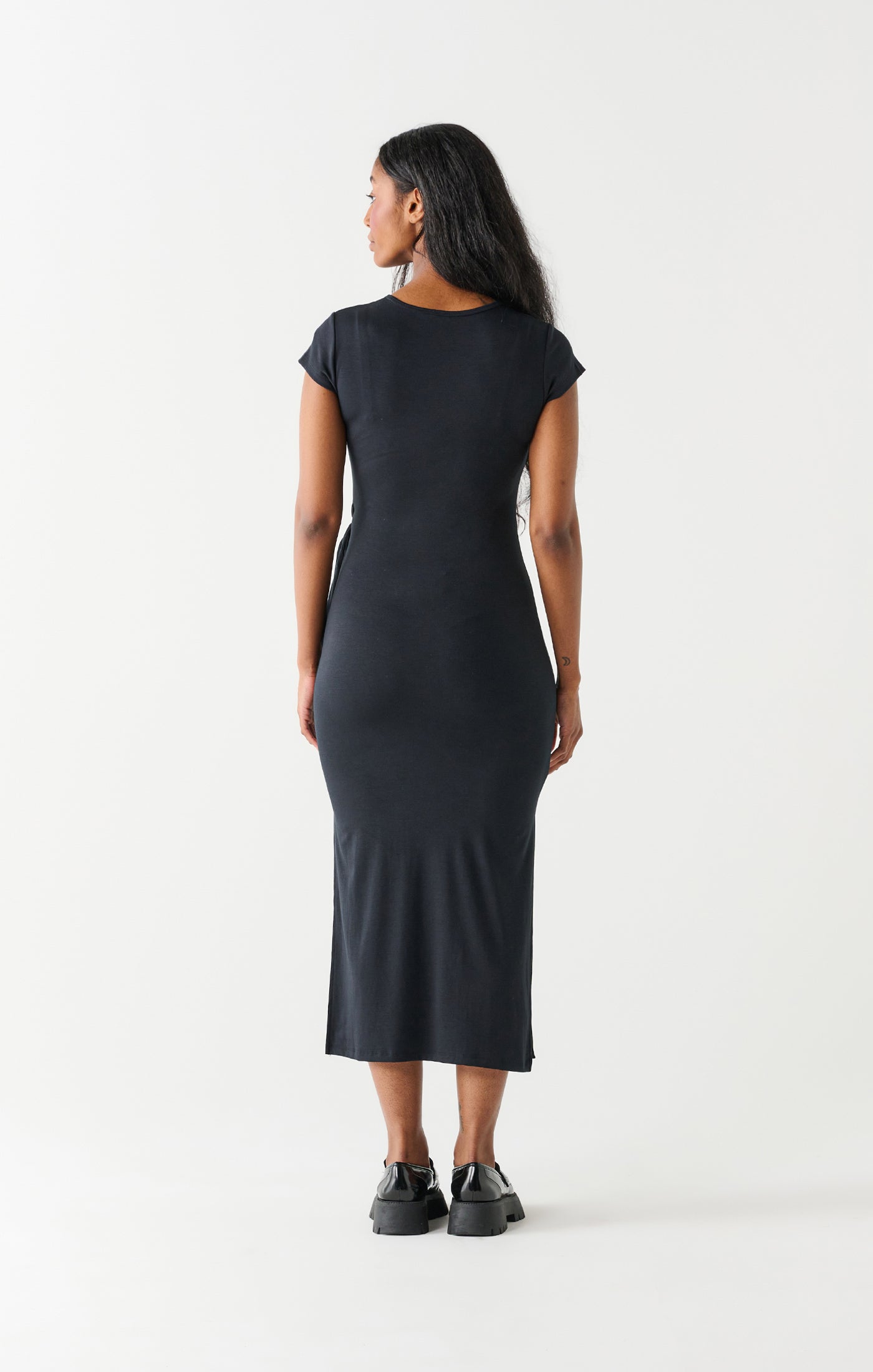 Dex Knot Detail Midi Dress