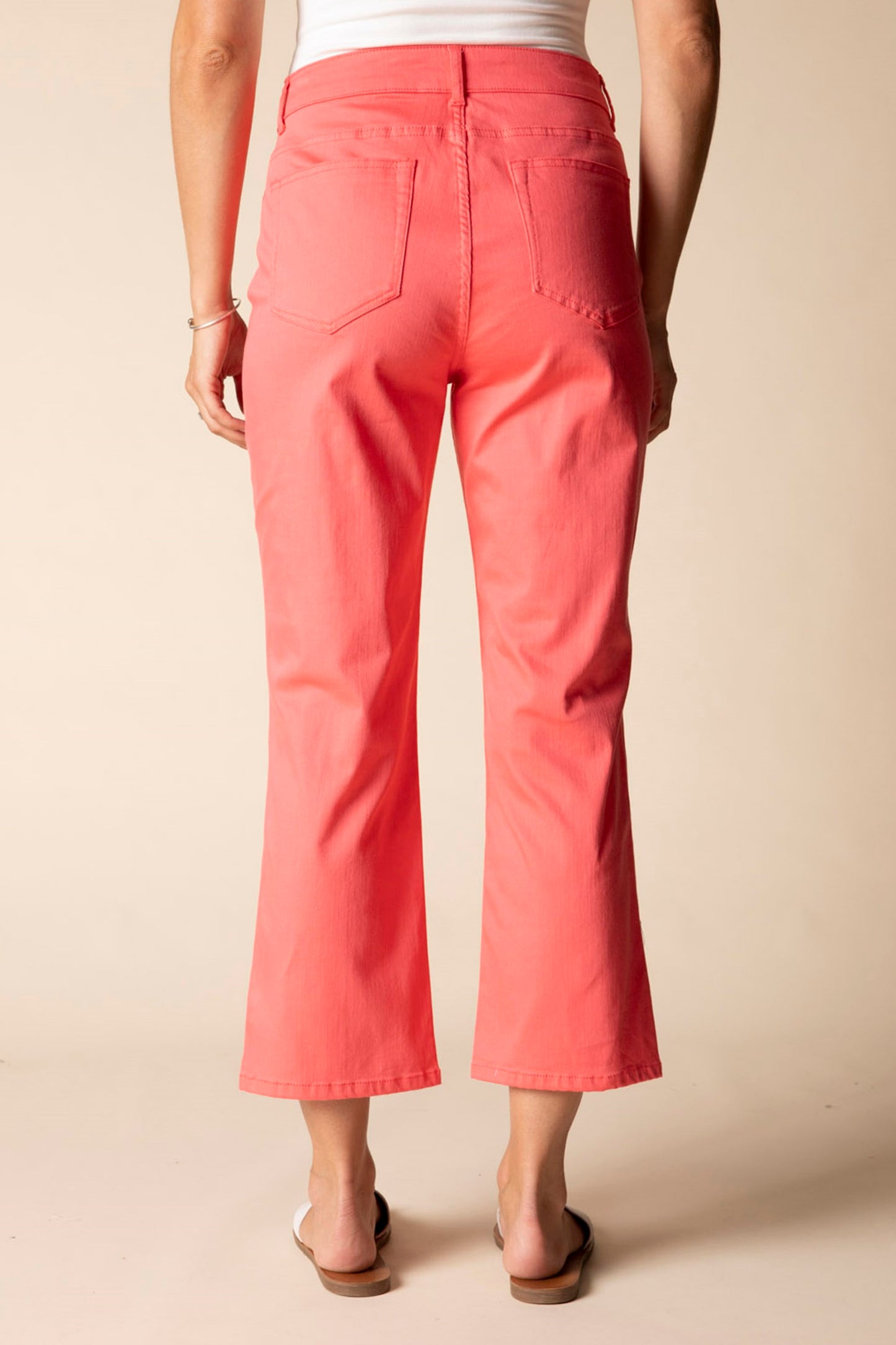 Habitat Seamed City Crop Jean