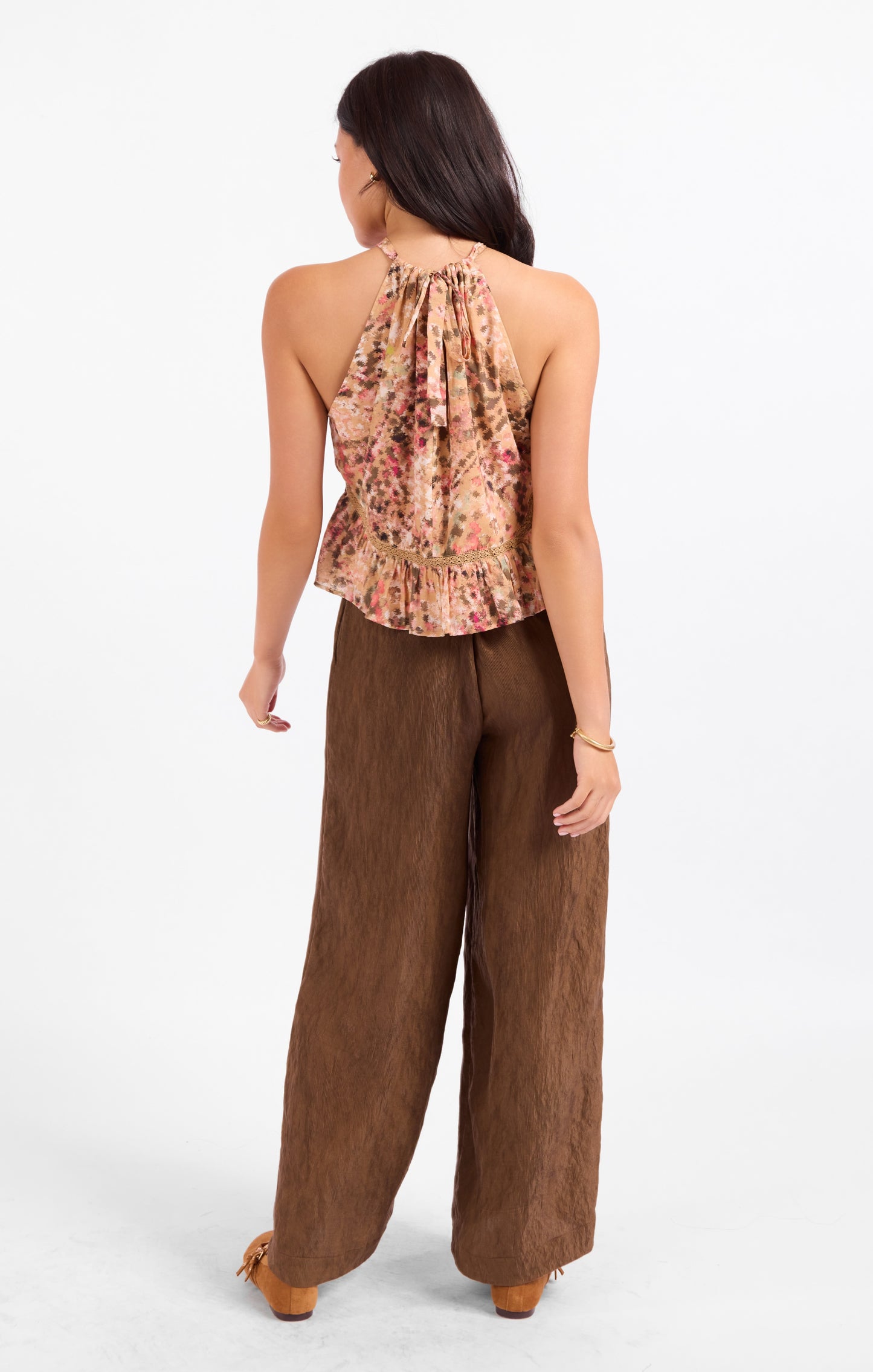 Sadie & Sage Sunset Canyon Halter Top