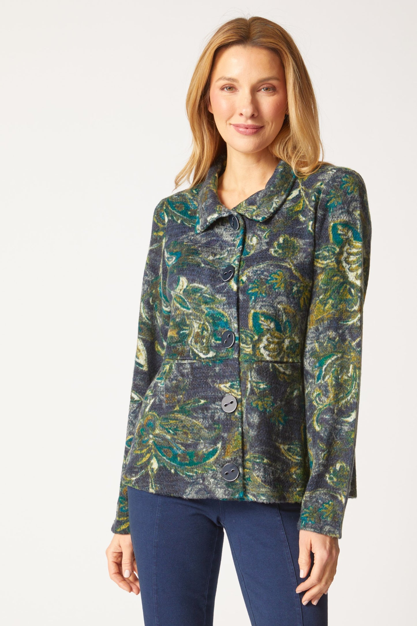Habitat Aspen Knit Paisley Highland Jacket