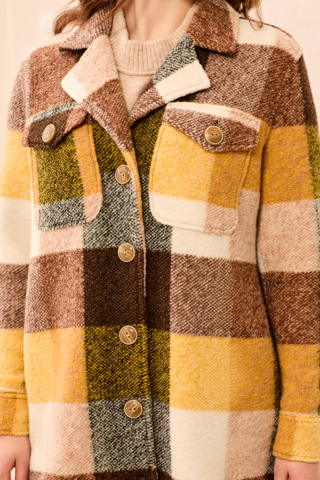 Tribal Notch Collar Jacket