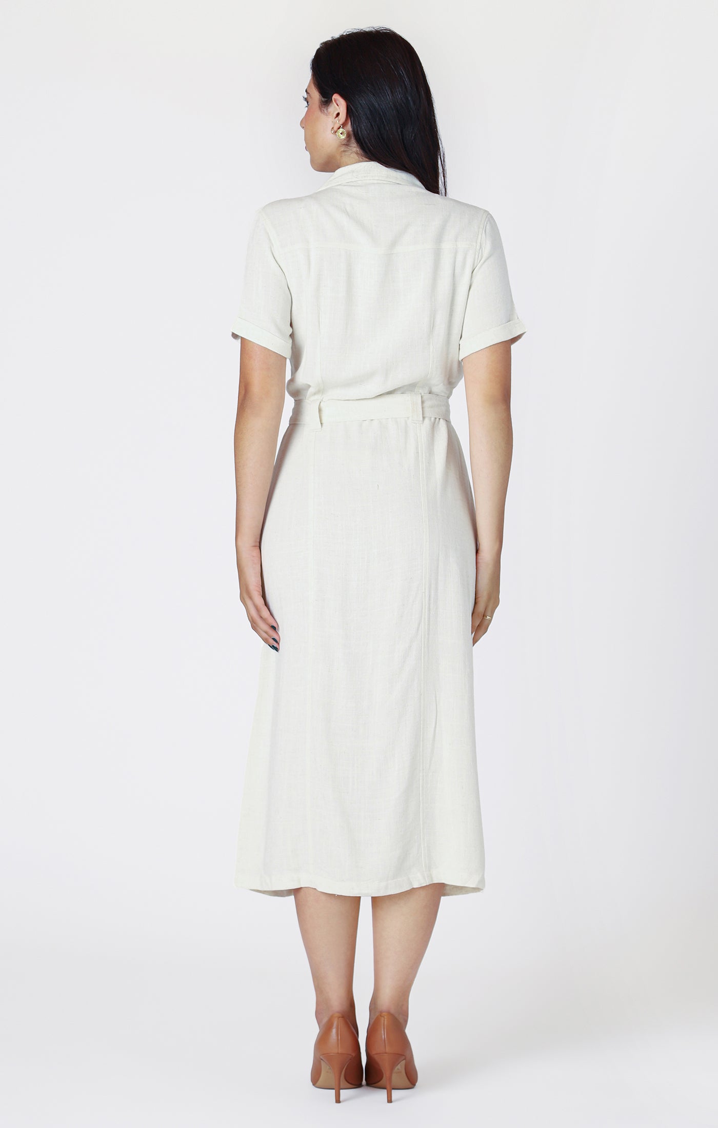 Room 34 Utility Shirt Dress