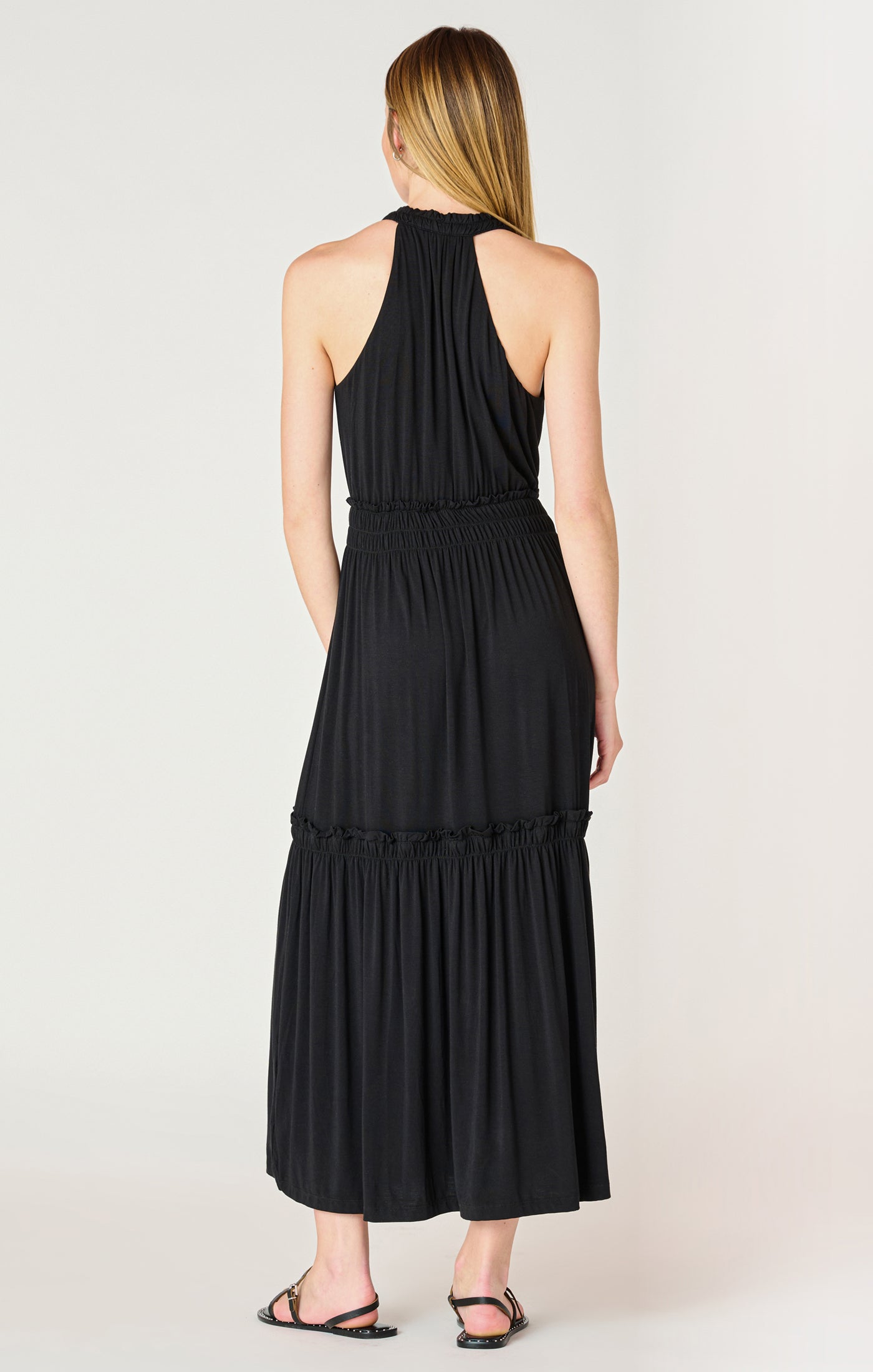 Dex Soft Tiered Mid Dress