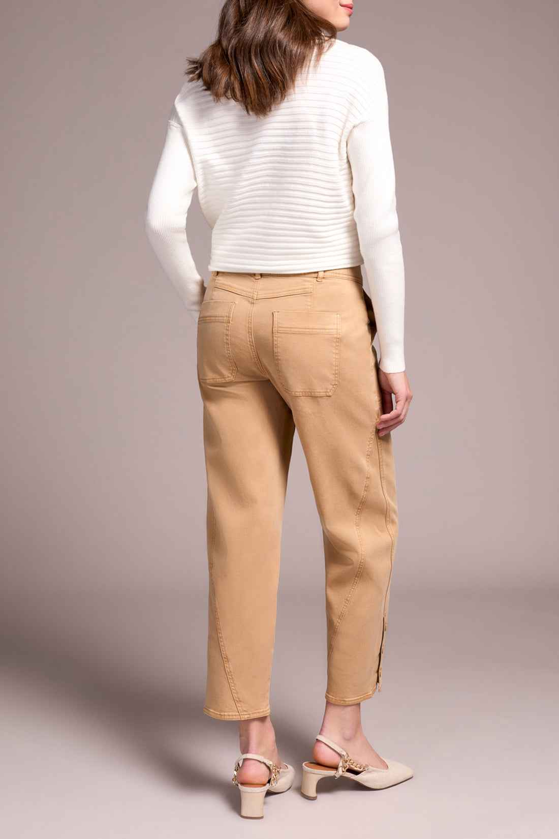 Tribal Fly Front Ankle Pant