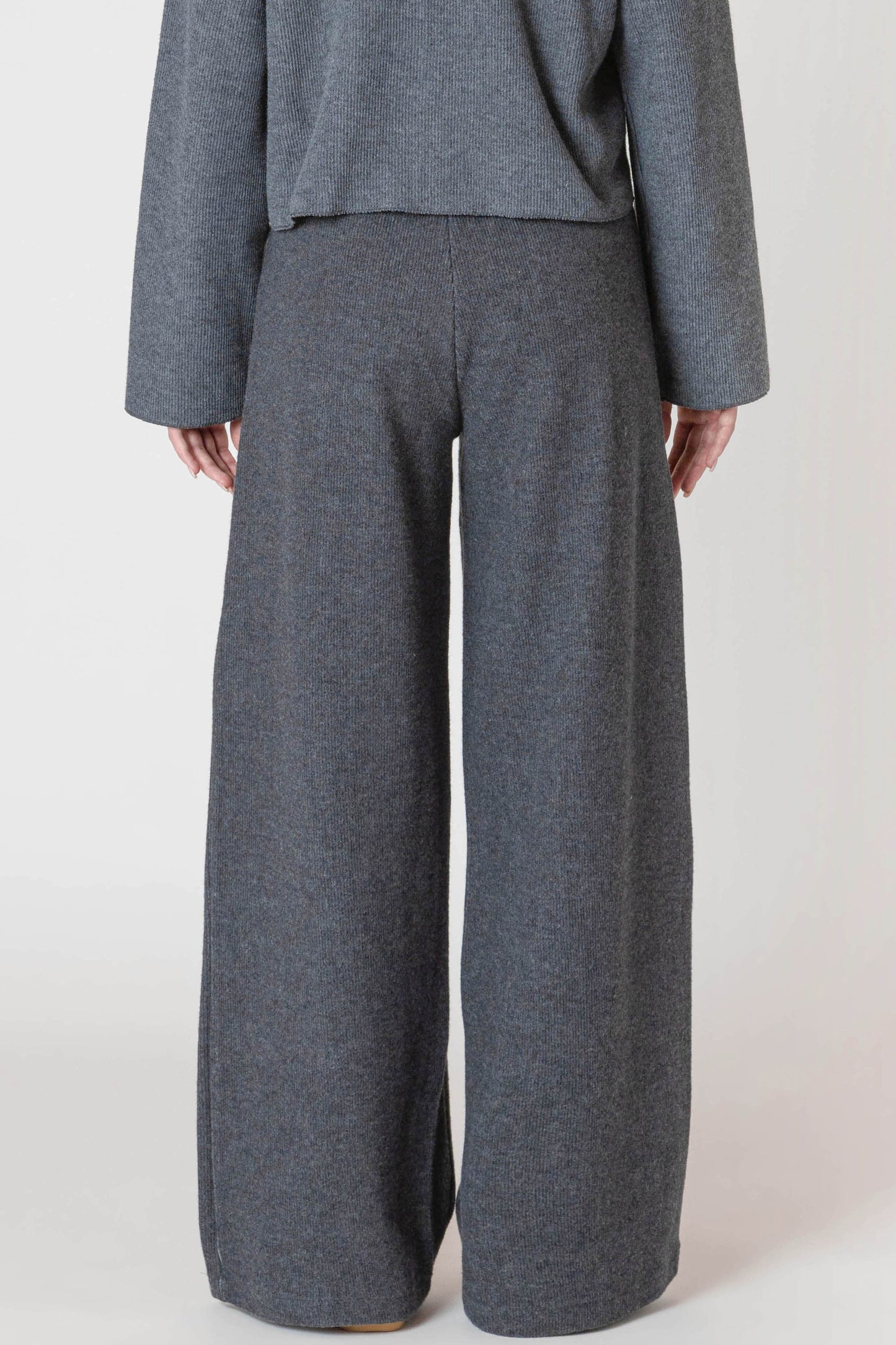 Room 34 Wide Leg Ribbed Pant