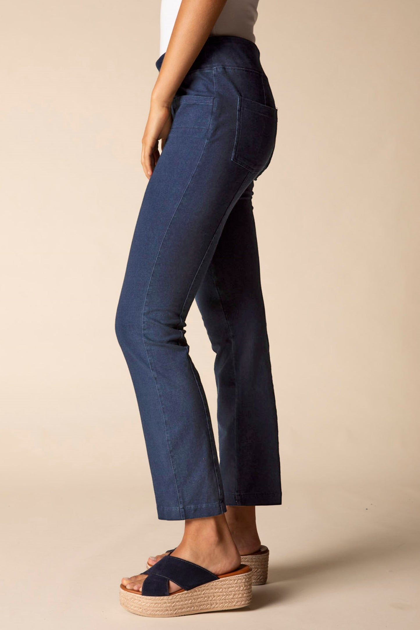 Habitat Stonewash Knit Straight Pant