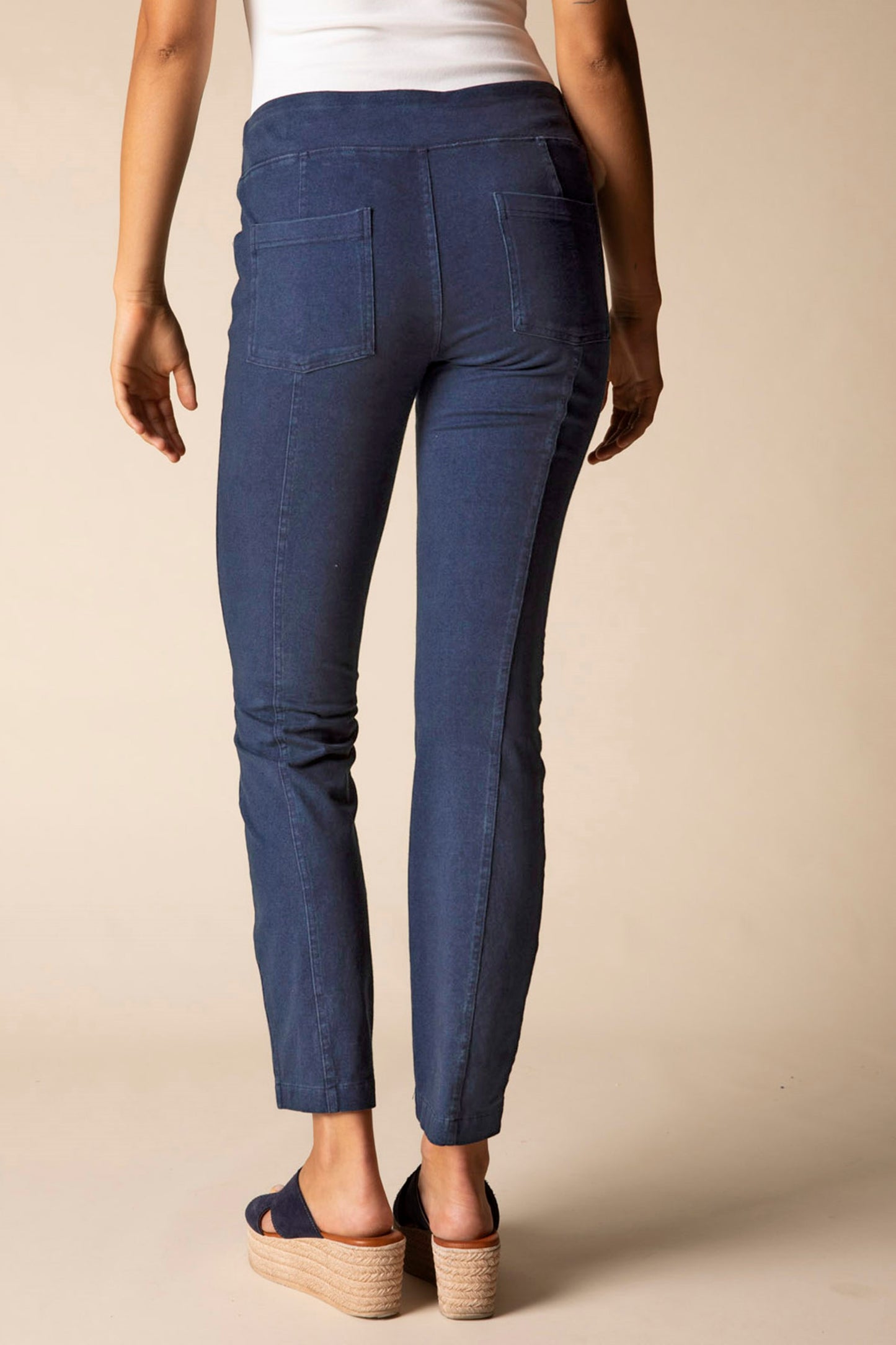 Habitat Stonewash Knit Straight Pant
