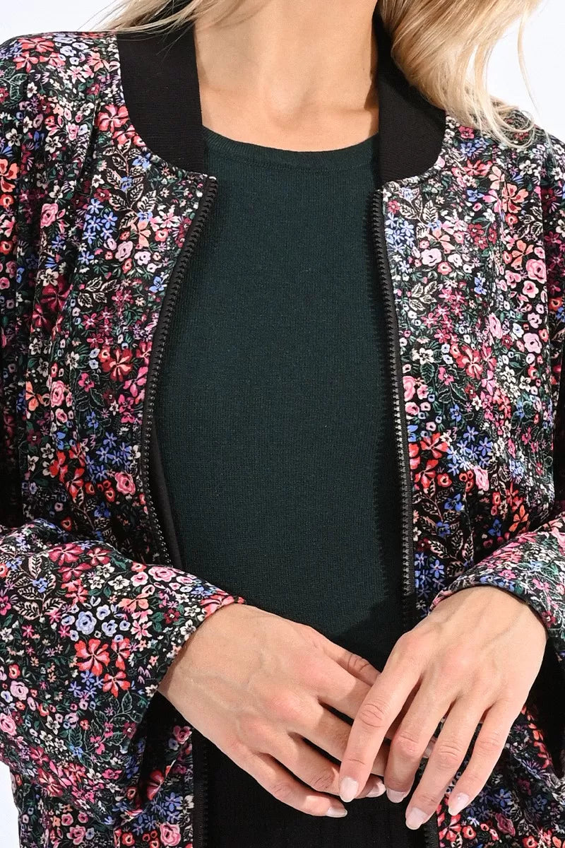 Molly Bracken Velvet Teddy Jacket