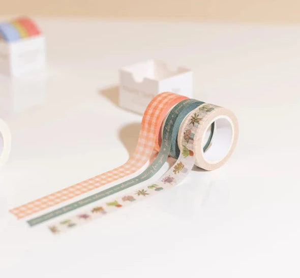 Washi Tape Set of Three - Plant Lover