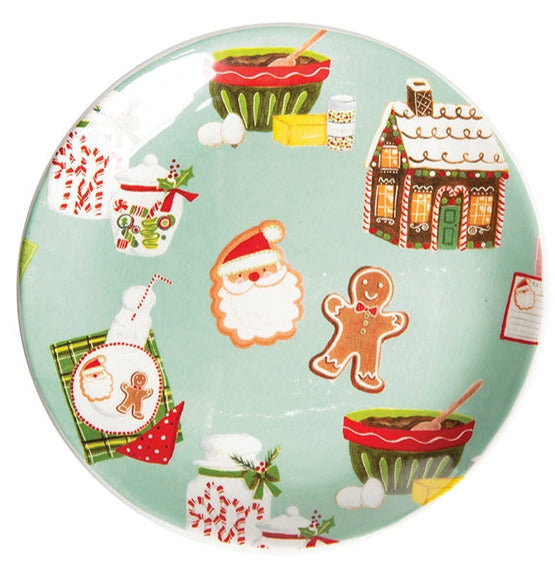 Christmas Cookie Toss Plates