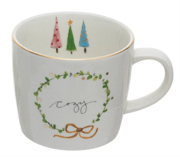 Christmas Stoneware Mugs