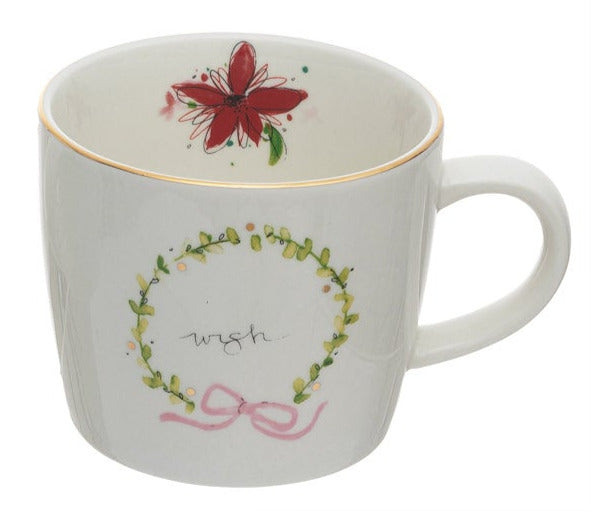 Christmas Stoneware Mugs
