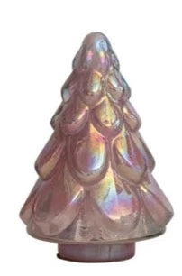 Embossed Mercury Glass Trees