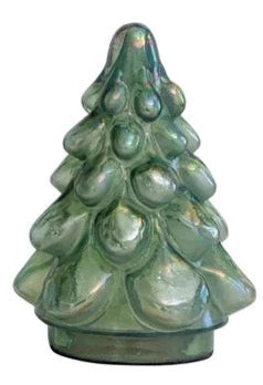 Embossed Mercury Glass Trees