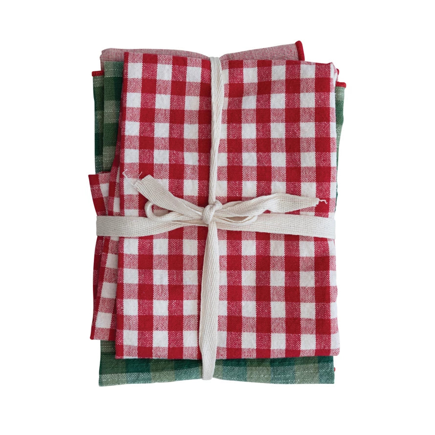 Woven Cotton Tea Towels