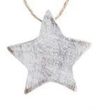 Mango Wood Star Ornaments