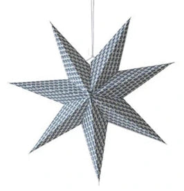 Block Printed Paper Folding Star