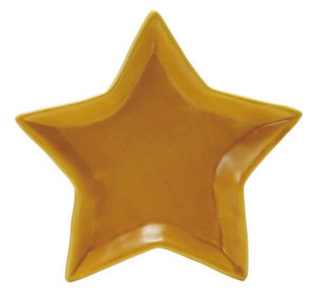 Stoneware Star Shaped Dish