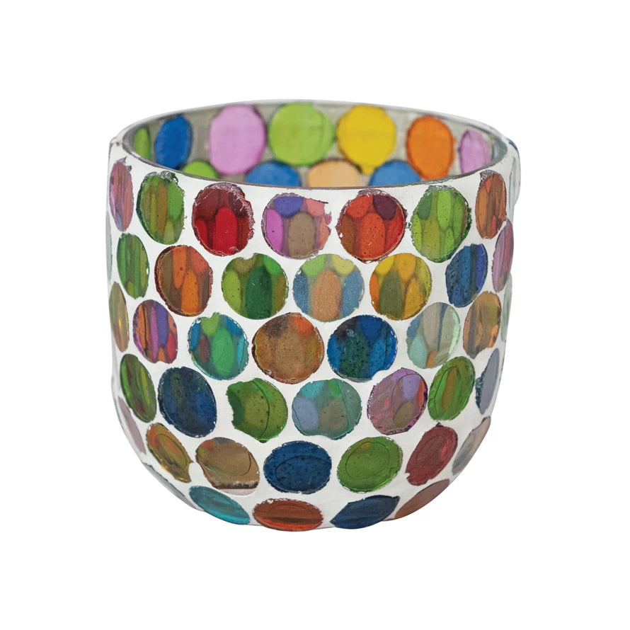 Glass Mosaic Tealight/Votive Holder