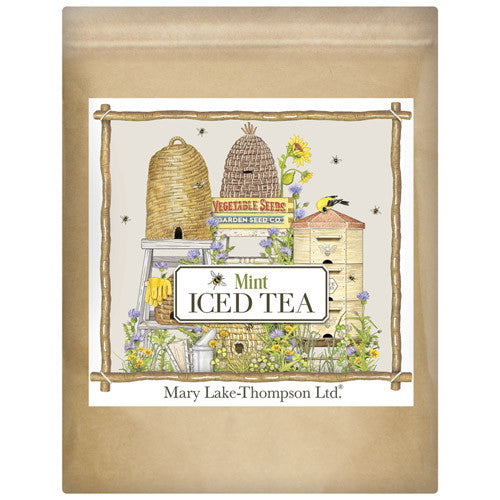 Bee Apiary Wrapped Tea- Mint Iced