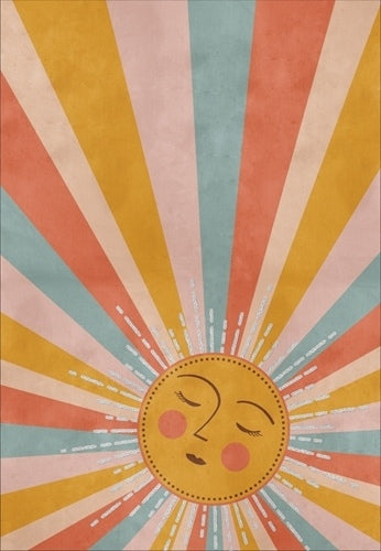 Solar Flair Dishtowel
