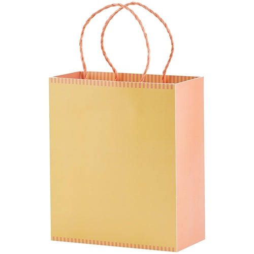 Citrus Sunset Two-tone Kraft Tote