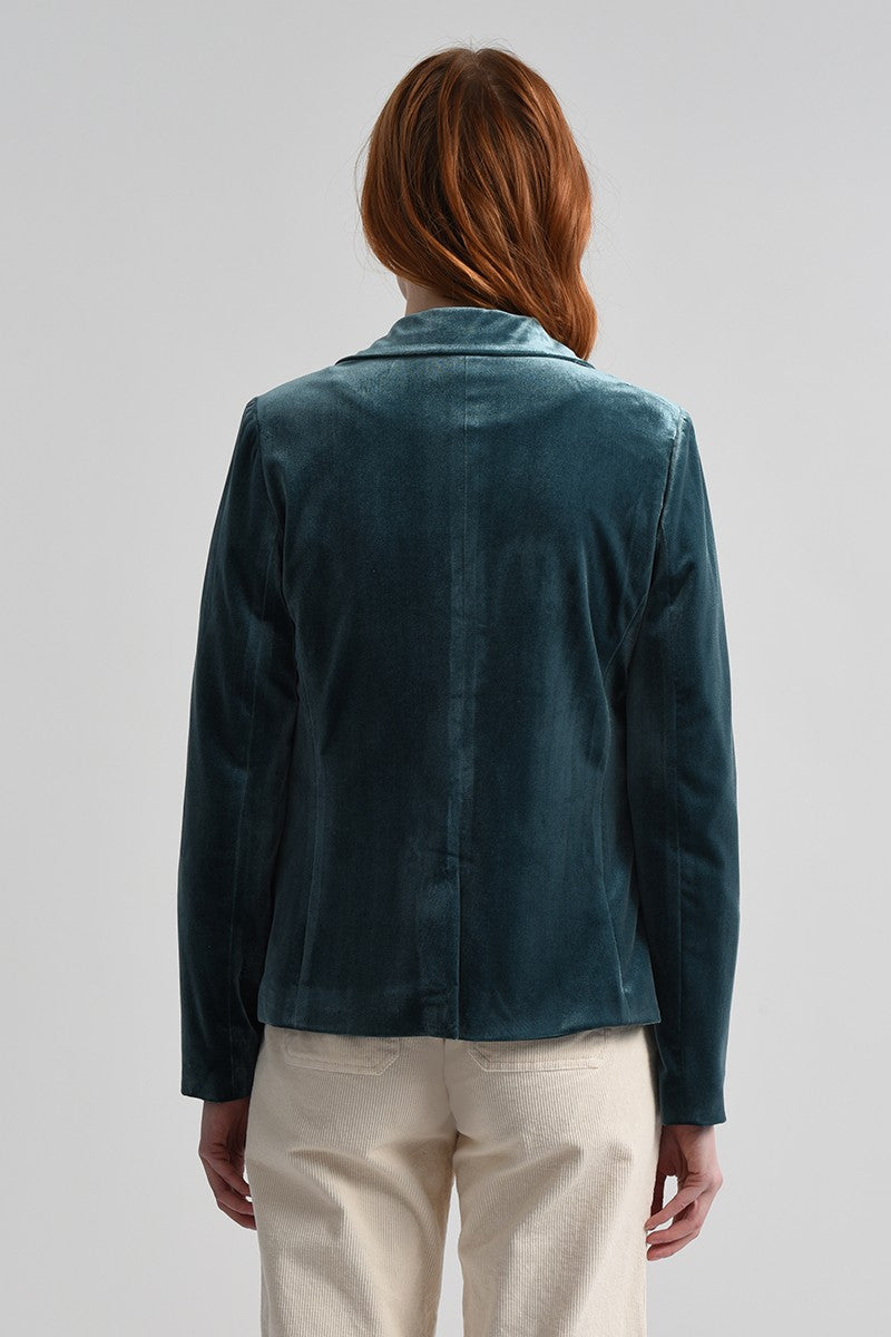 Molly Bracken Velvet Blazer