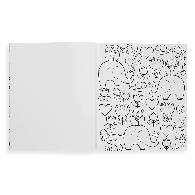 Color-in' Book- Little Cozy Critters
