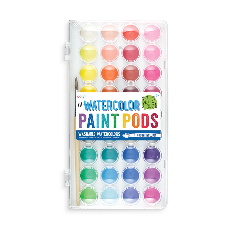 Lil' Watercolor Paint Pods