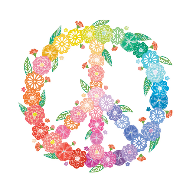 Peace Vinyl Sticker