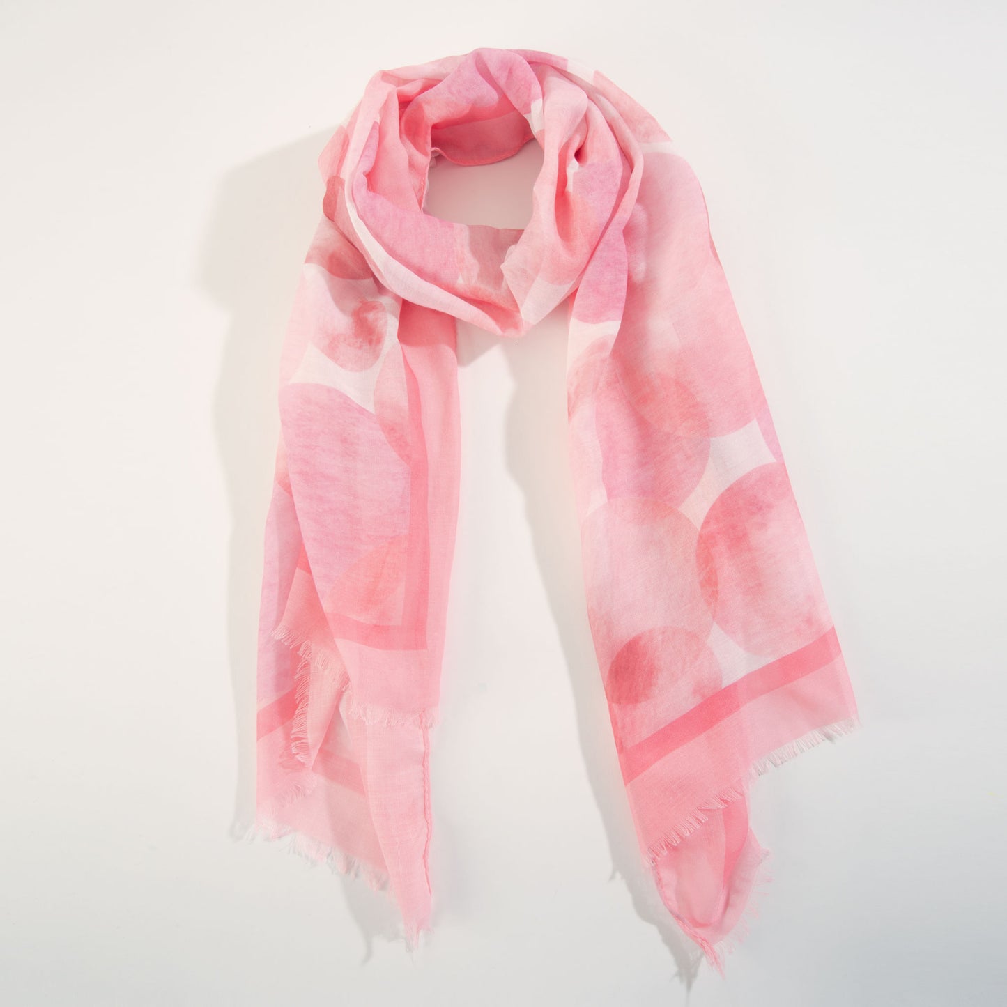 Simone Lightweight Pink Scarf