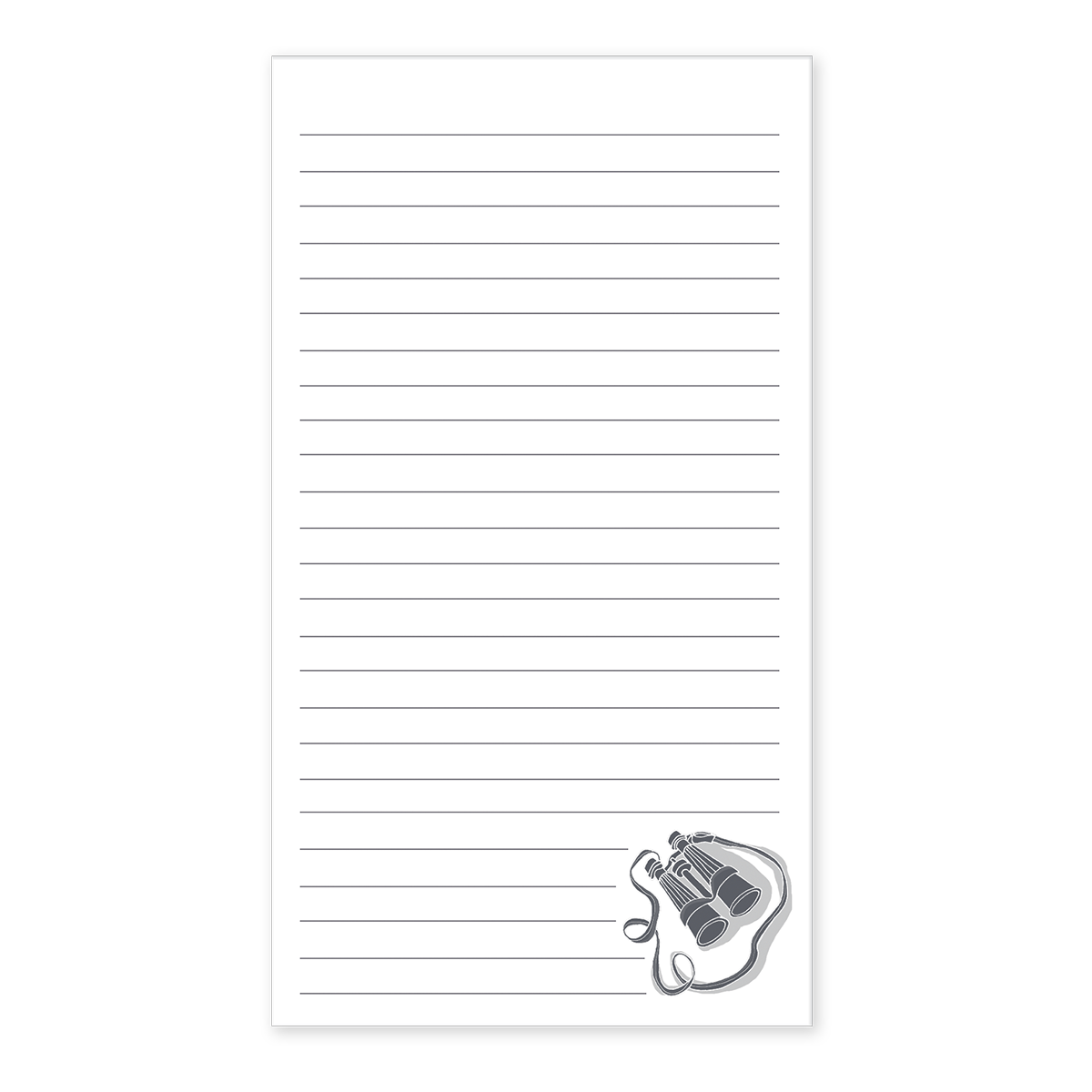 Icons Cream Fabric List Pad