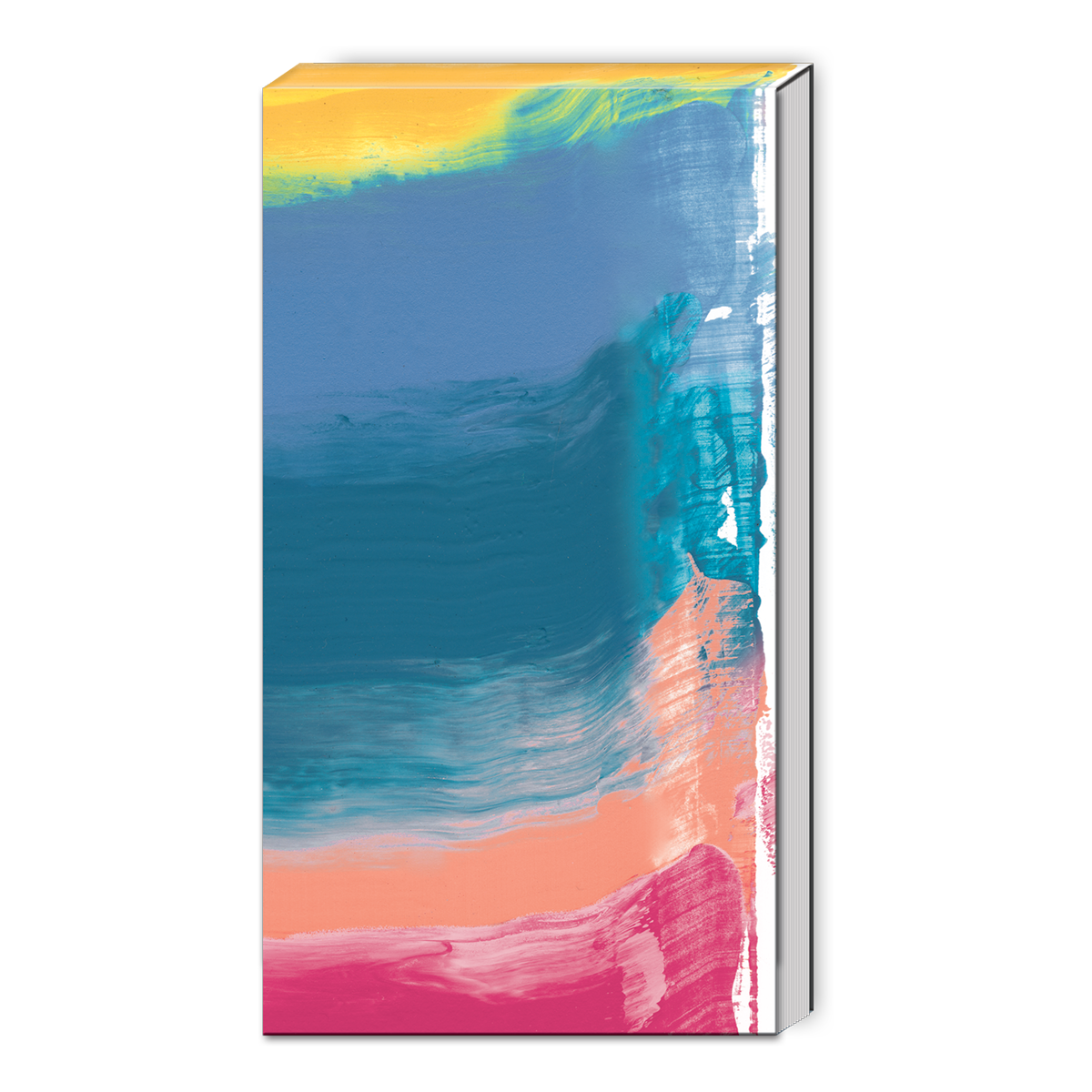 Painterly Stripes Tall Notepad